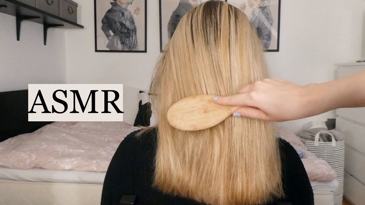 ASMR COMPILATION - hair brushing and hair play (no talking)