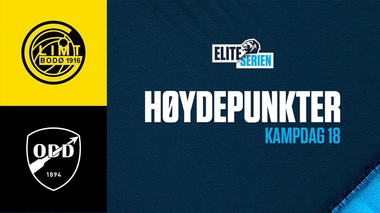 Bodø/Glimt - Odd | 1-1 | Høydepunkter | Kampdag 18 - Eliteserien 2021