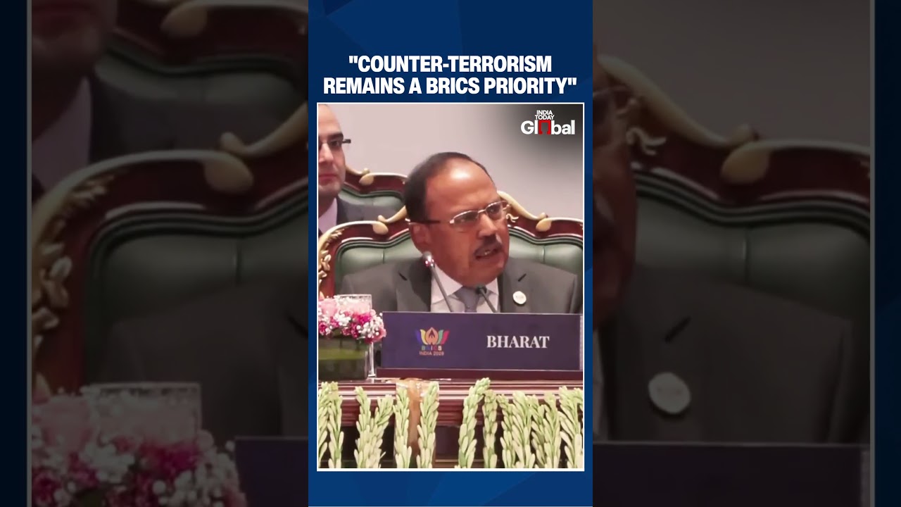 Ajit Doval Highlights Counter-Terrorism and Cyber Security at BRICS Meeting