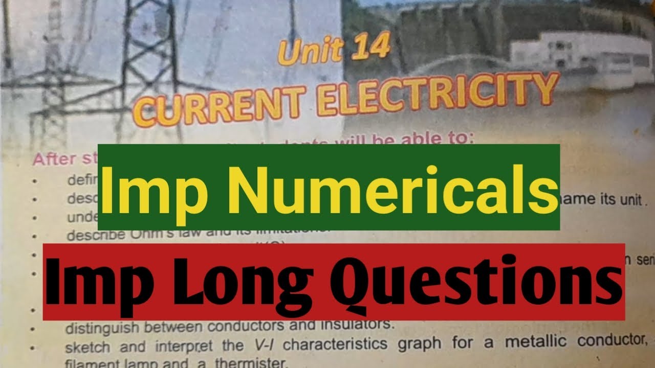 Physics 10 class||Important Long questions and numericals||Chapter 14||PTB||Board exams 2024