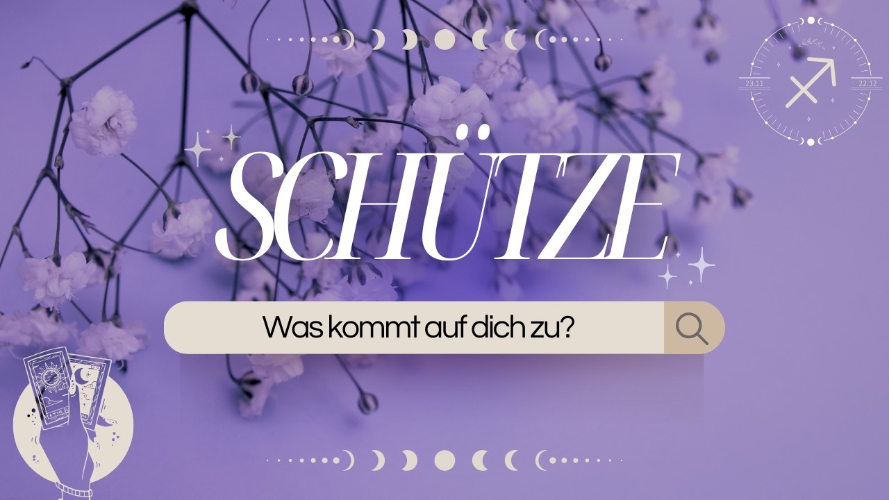 SCH&Uuml;TZE ♐ Der Weg zahlt sich aus I M&auml;rz 2026