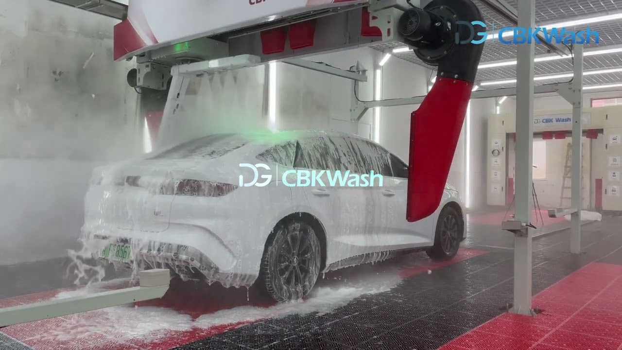 🚗💦CBK-308 Araç Yıkama Makinesi Tam Yıkama Süreci✨#otoyıkama #arabayıkama #carwash #carcleaning