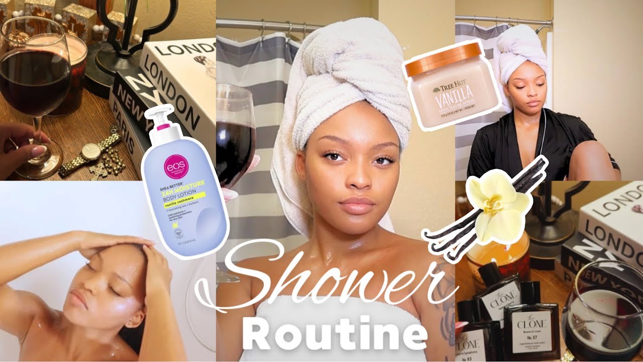My Vanilla Shower Routine🍦✨| Soft, Clean & Feminine ft. The Clone