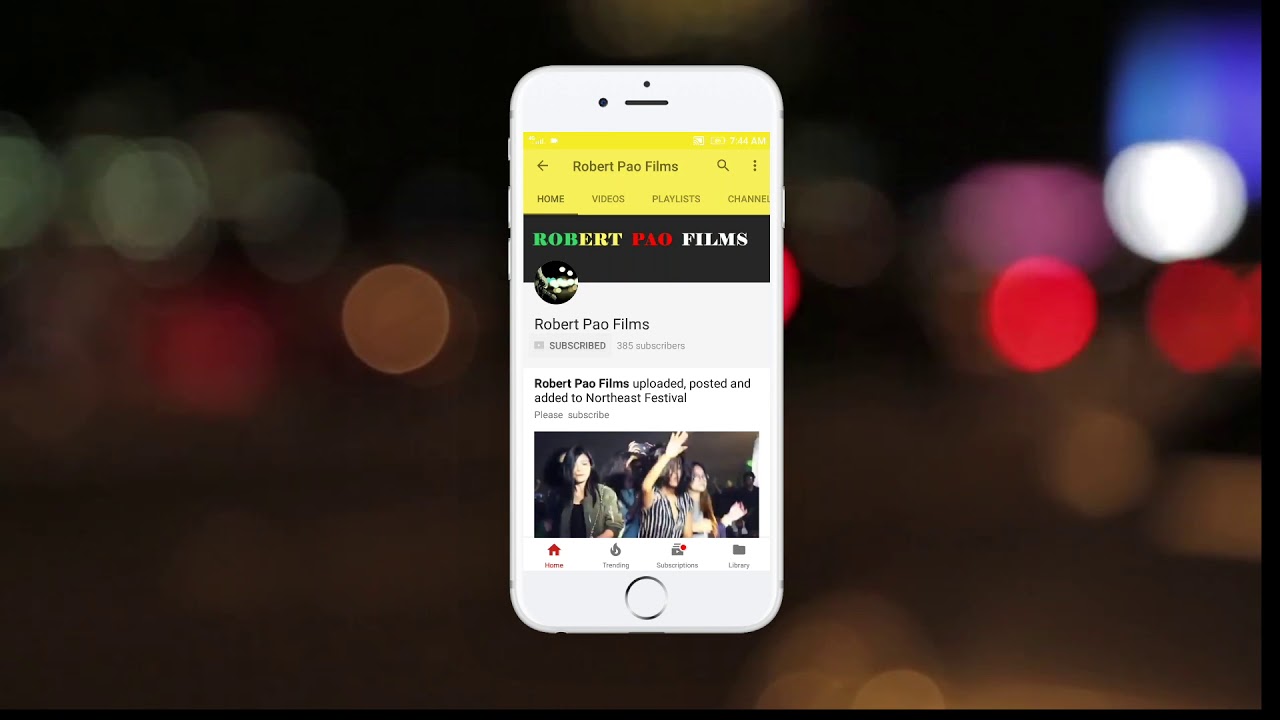 Robert Pao Films II Subscribe & Click the Bell Icon.