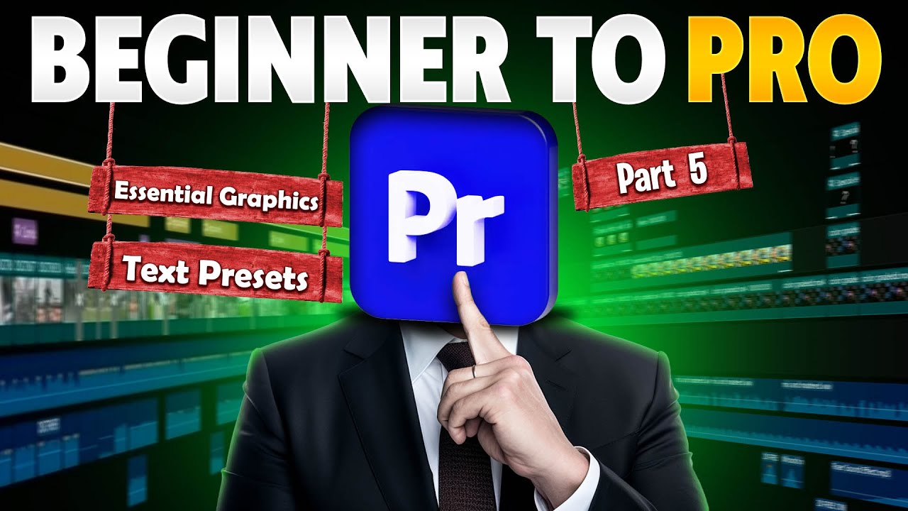 How to Load Essential Graphics & Text Presets in Premiere Pro | Multimedia Tricks