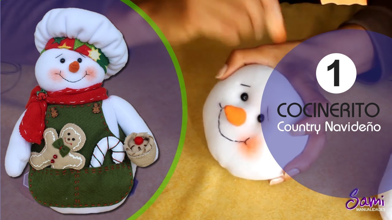 Cocinerito Paso a Paso Country Navideño  Parte 1