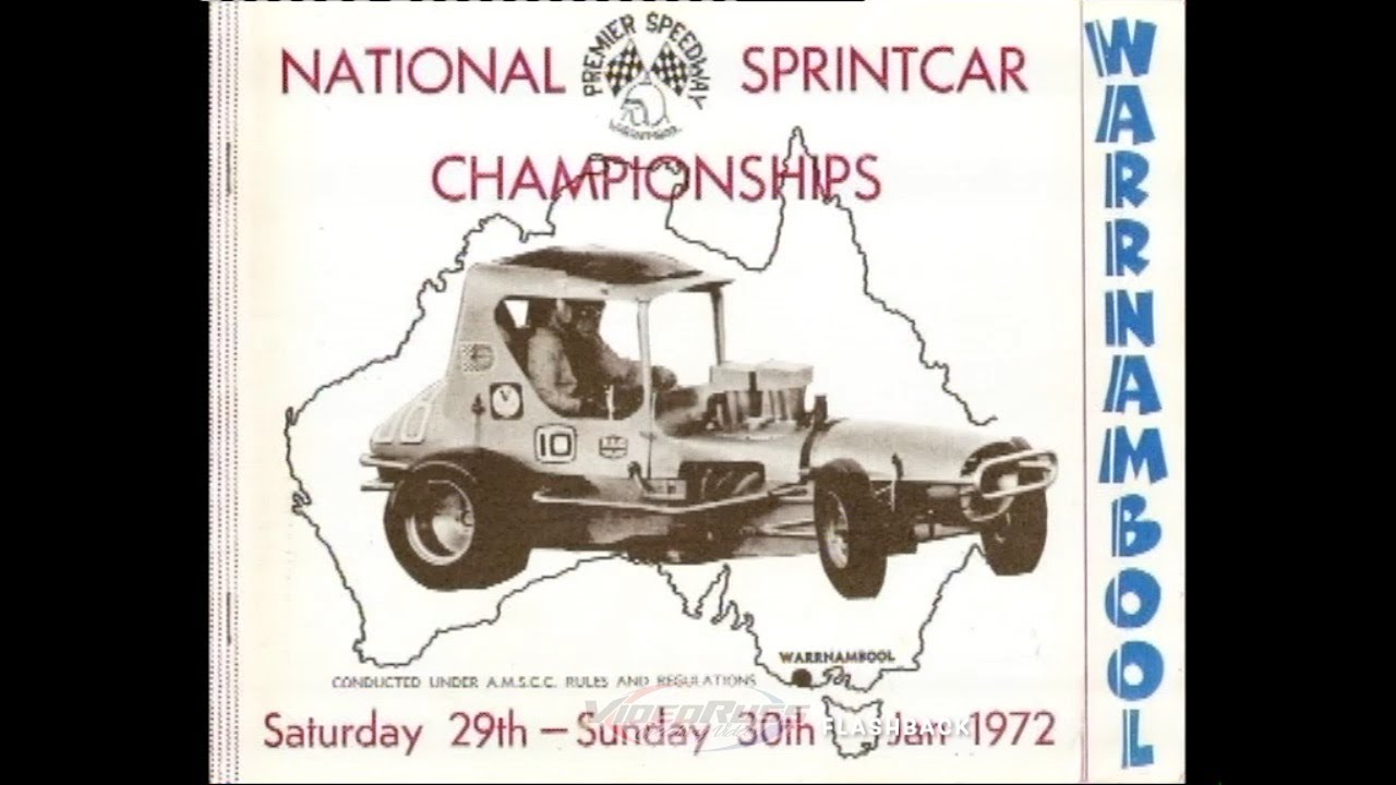 FLASHBACK Warrnambool 1972 1st National Sprintcar Title