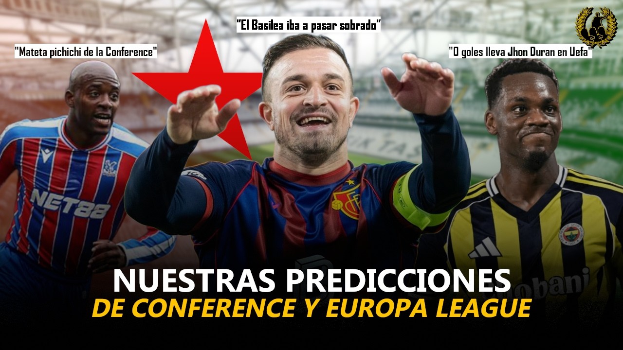 NUESTRAS PREDICCIONES DE LOS PLAYOFFS DE EUROPA LEAGUE Y CONFERENCE ⚽🏆🔮