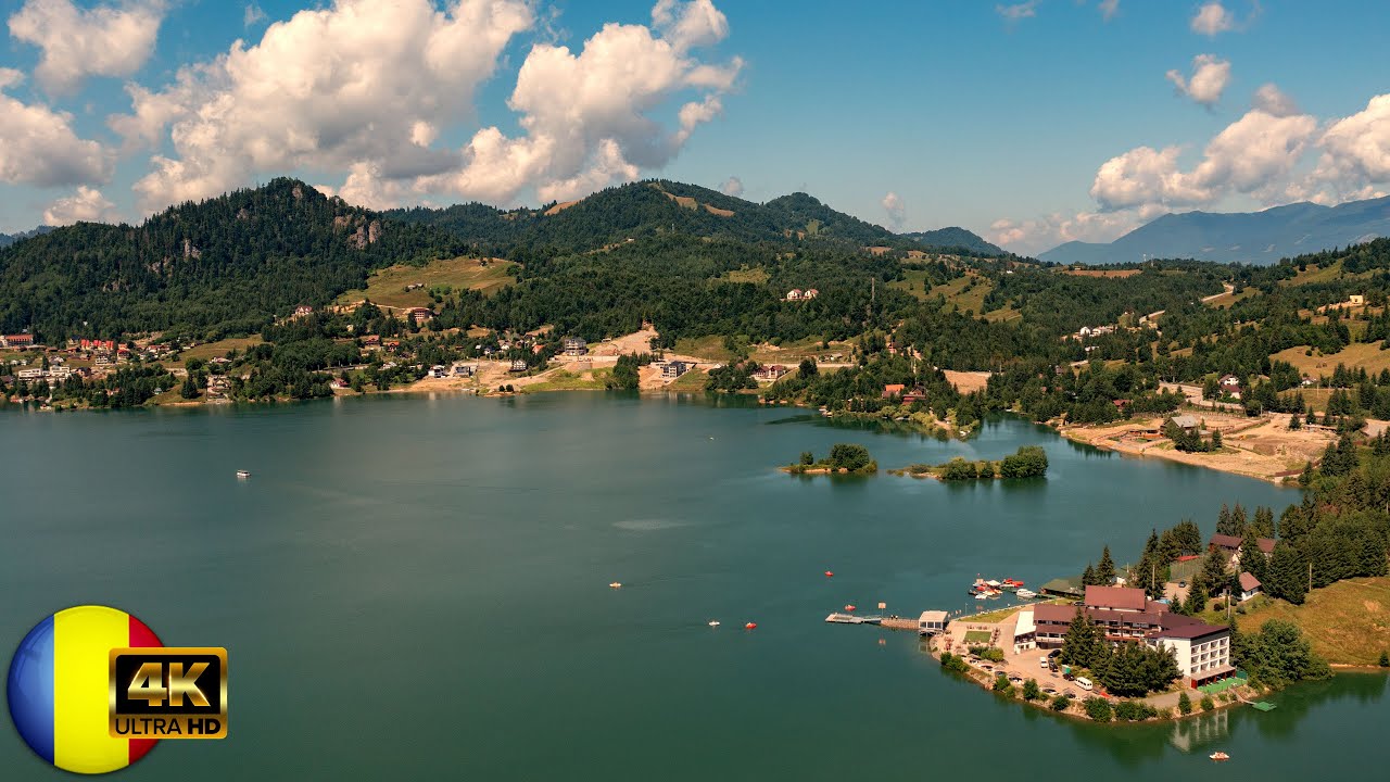 Romania by drone | Campulung Moldovenesc | Colibita 4K 🇷🇴 2021