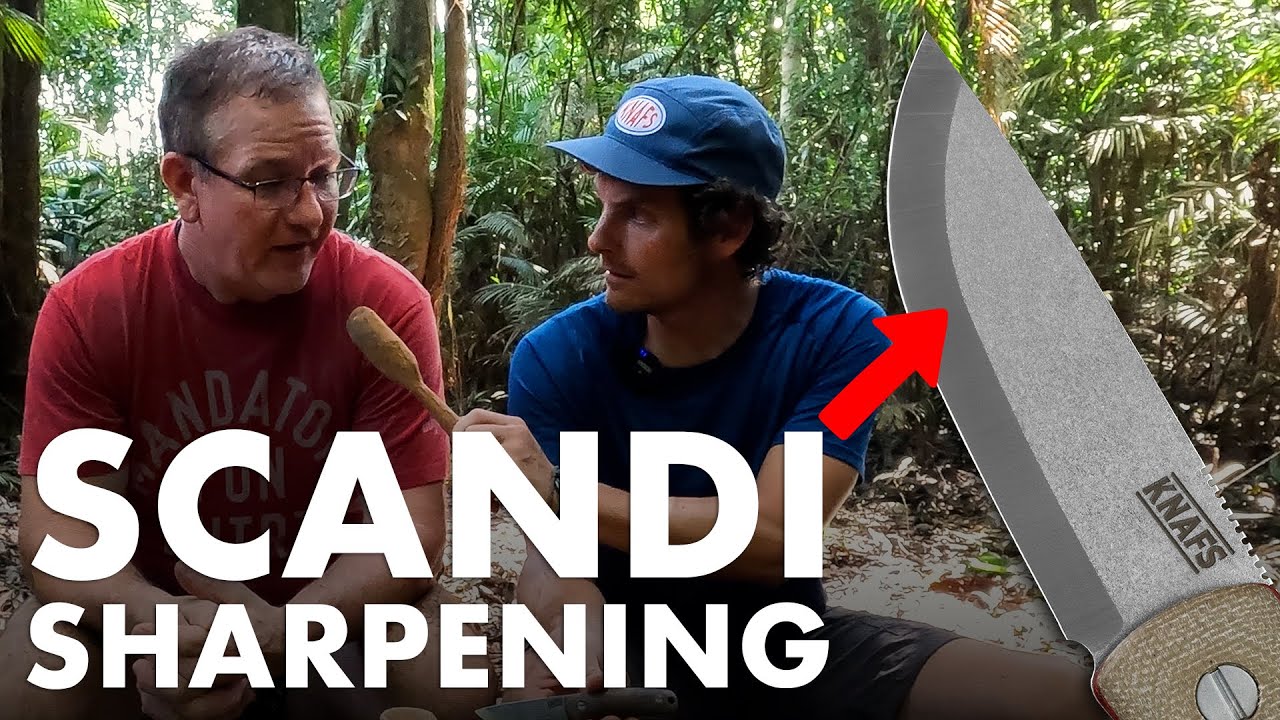 How To Sharpen A Scandi Grind | Knife Tips From The Amazon