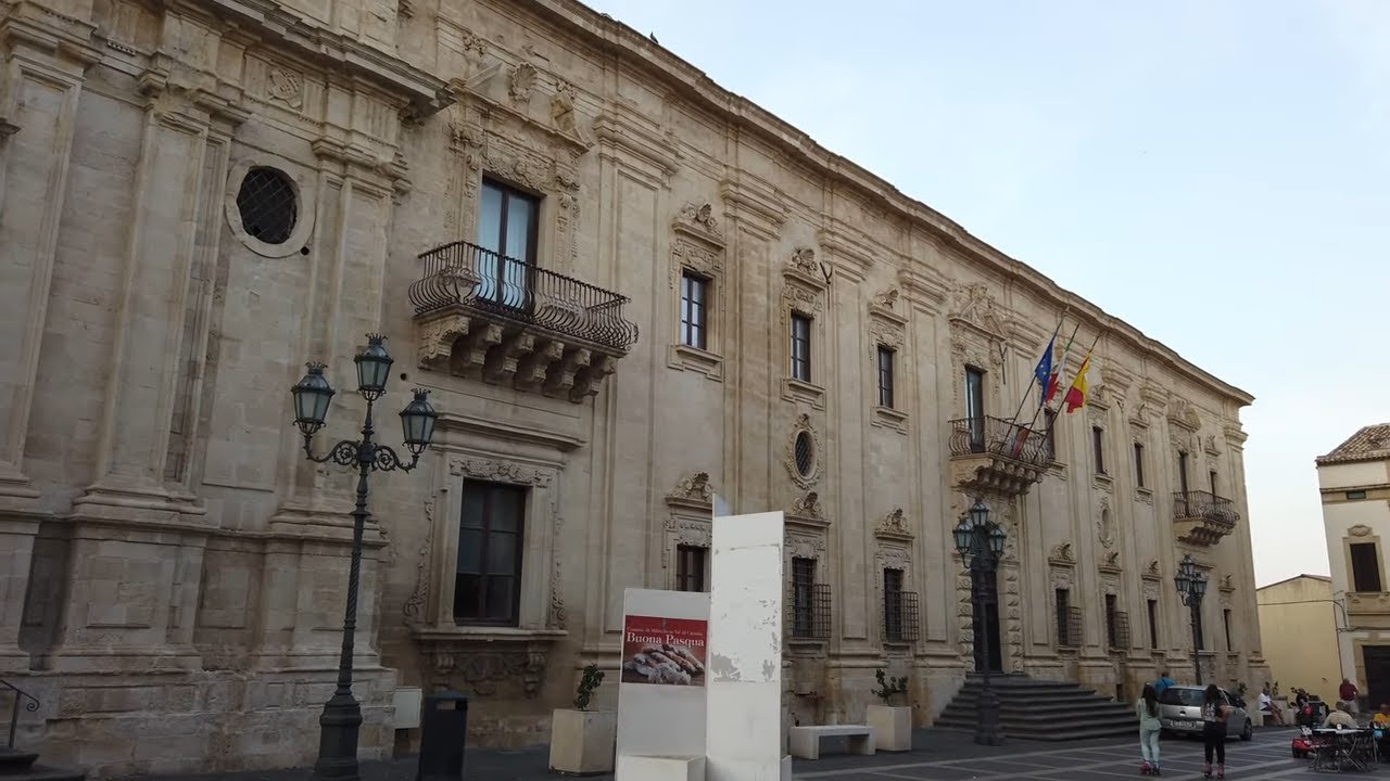 Militello in Val di Catania walking tour 4k