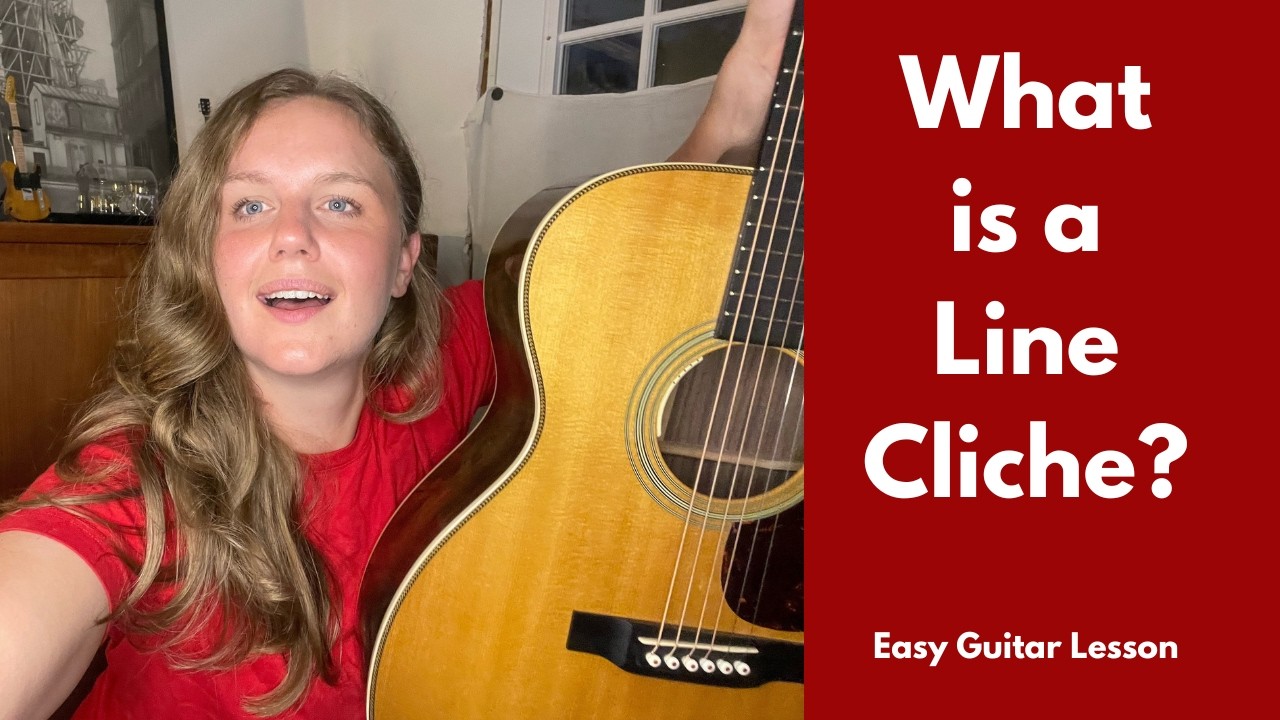 Music Theory Explained: What is a Line Cliché? | Guitar Lesson with Examples