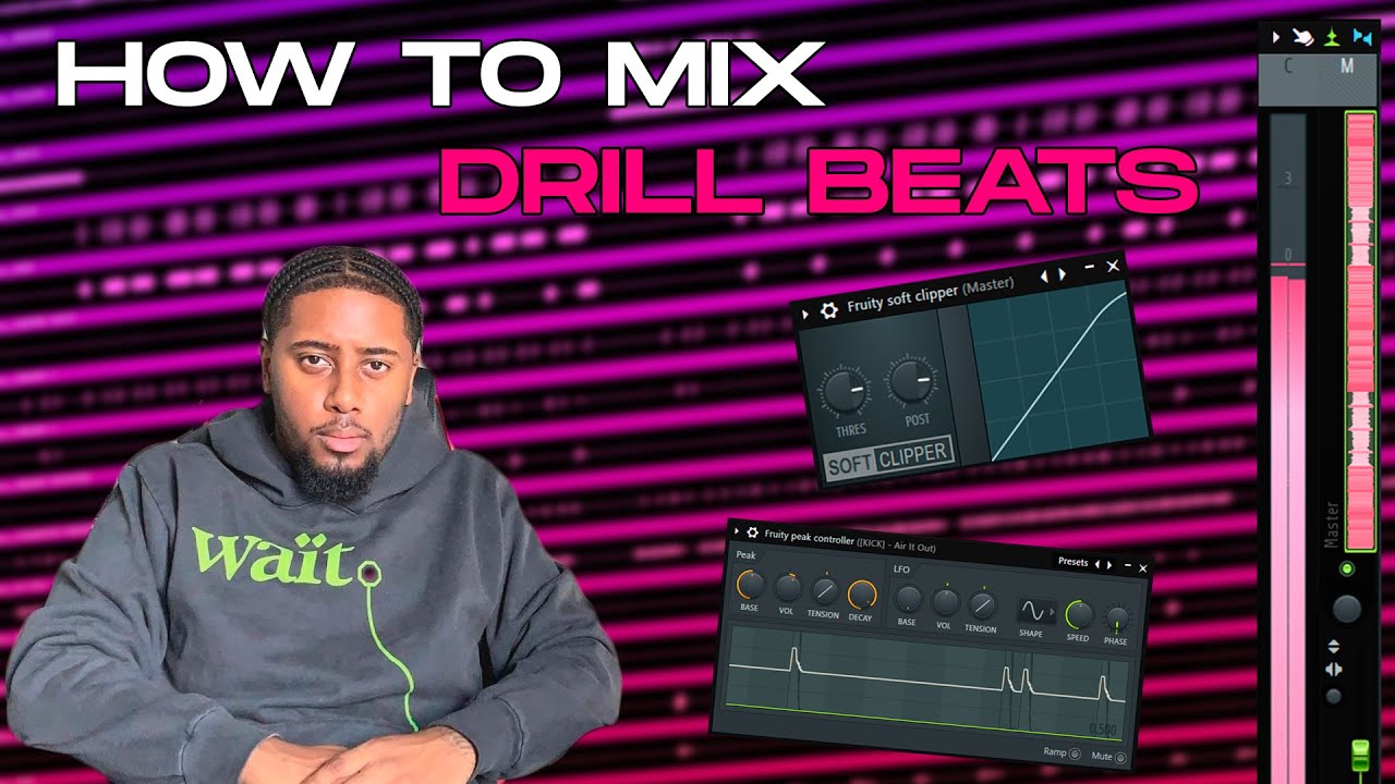 Como MEZCLAR un Beat de UK DRILL | Como CONSEGUIR que el KICK SOBRESALGA | KICK POTENTE FL STUDIO 20