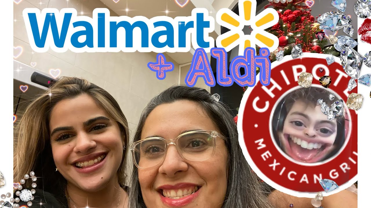 WALMART + ALDI + CHIPOTLE Rotina nos Estados Unidos 🇺🇸
