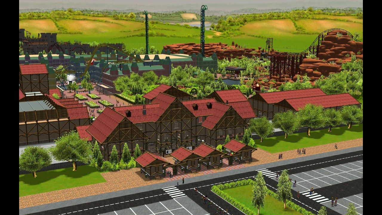 My old RollerCoaster Tycoon 3 Park