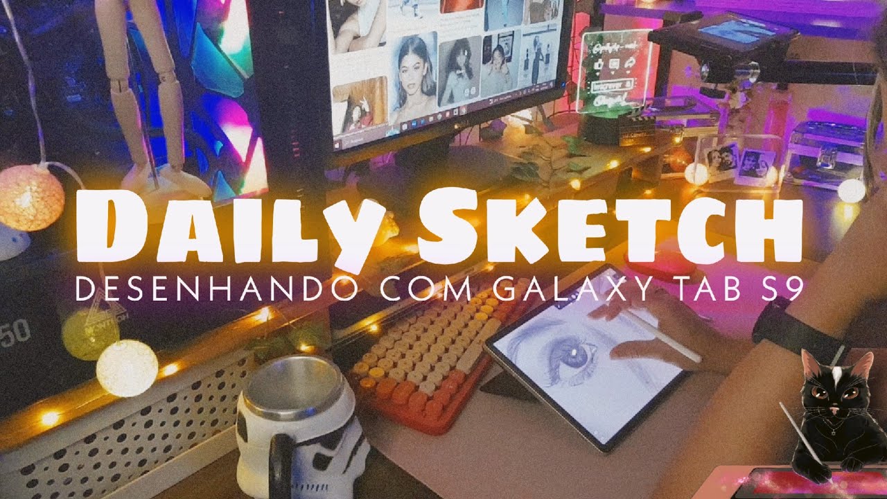Daily Sketch | Desenhando com Galaxy Tab S9 #1