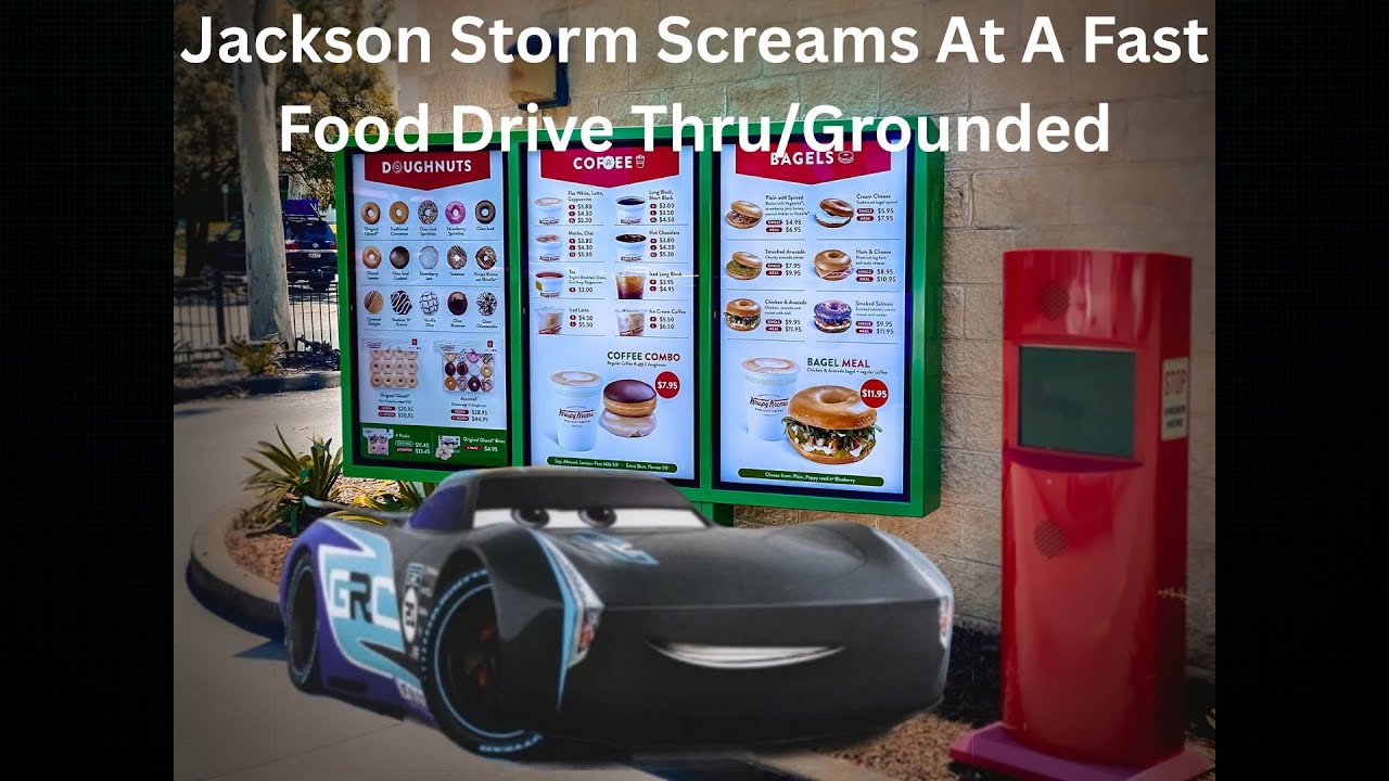 Jackson Storm Screams At A Fast Food Drive Thru/Grounded