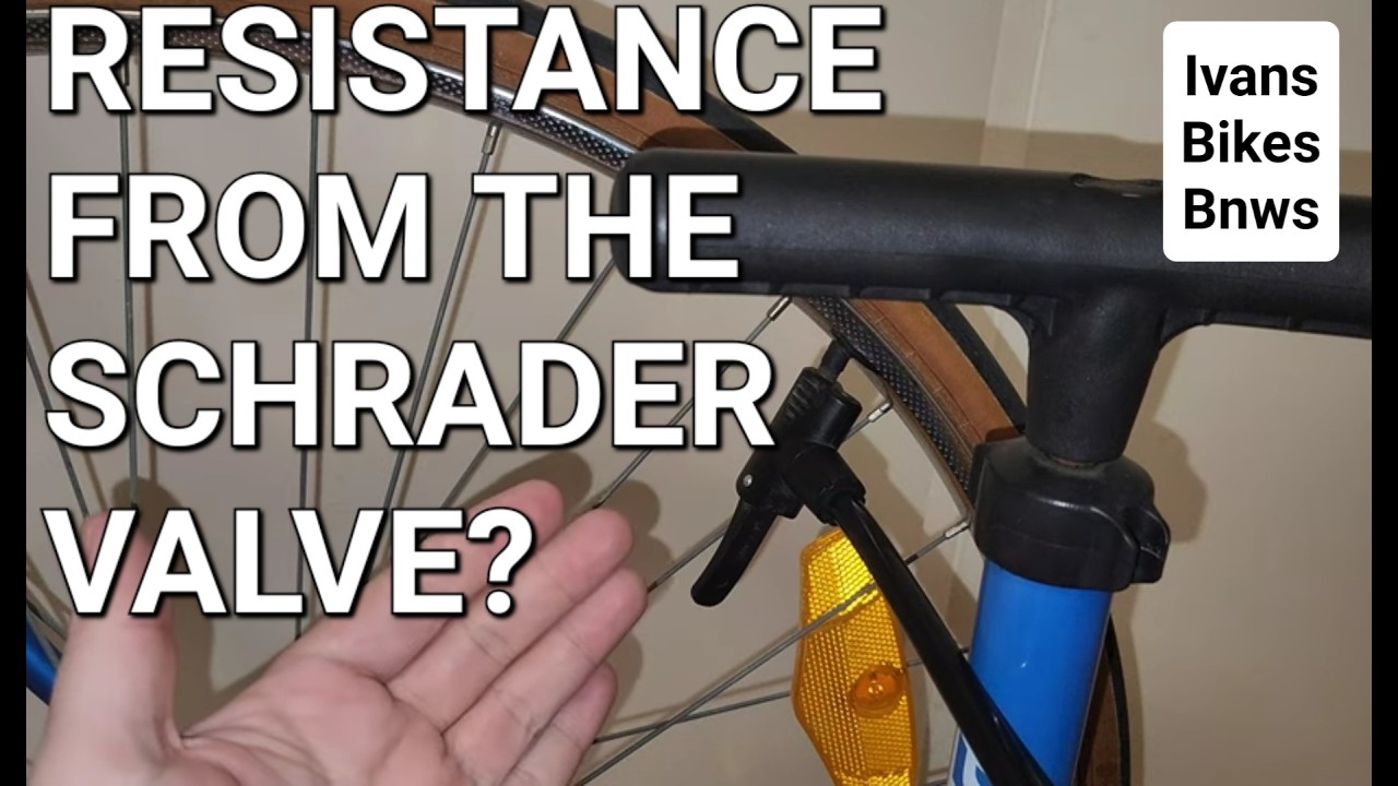 Air Pressure Not Going In Bike Tires When Pumping With SCHRADER Valve? Common Problems |4K
