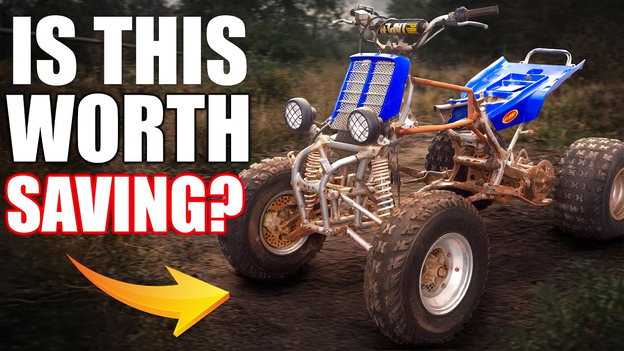 SAVING A Yamaha Banshee From The SCRAP Yard!