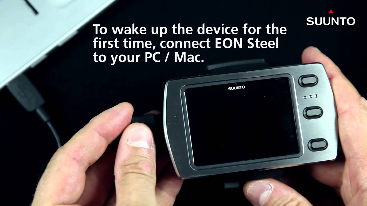Suunto EON Steel First time start up