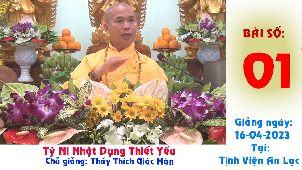 01 Tỳ Ni Nhật Dụng Thiết Yếu