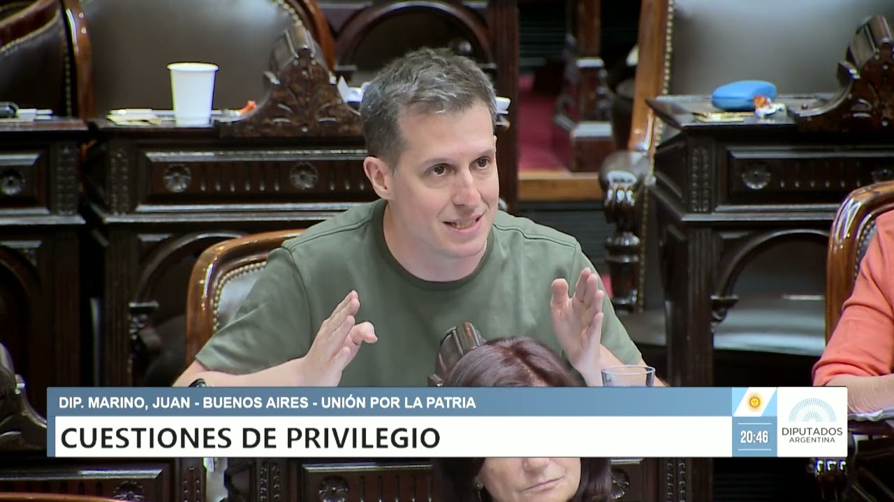 Diputado Marino, Juan - UxP - Sesión 12-02-2026 - CP