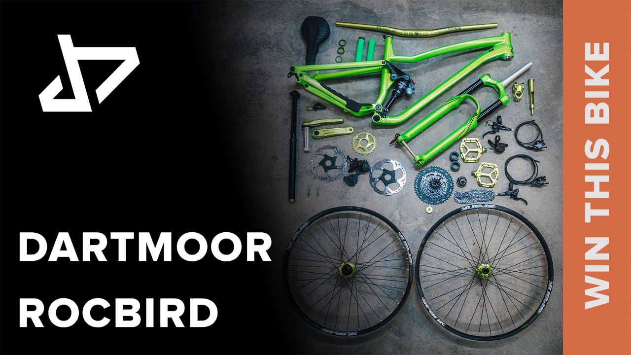 DREAM BUILD MTB - Dartmoor Rocbird ALL GREEN - WIN THIS BIKE!