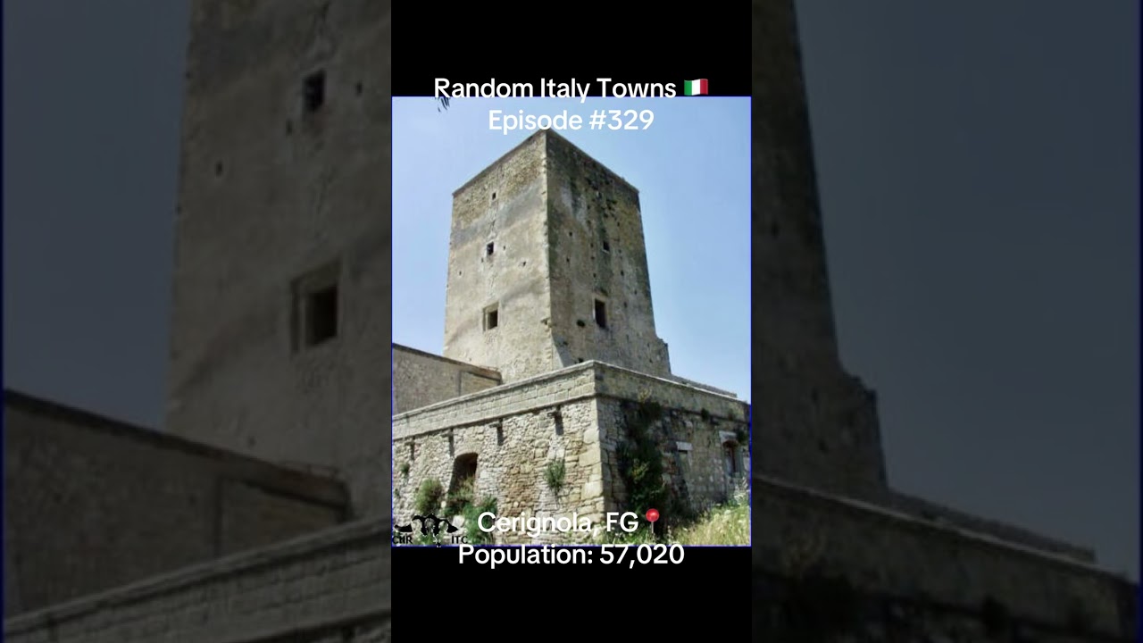 Cerignola 📍 Random Italy Towns 🇮🇹 | Episode 329 | #italy #cerignola #foggia #puglia #apulia #shorts