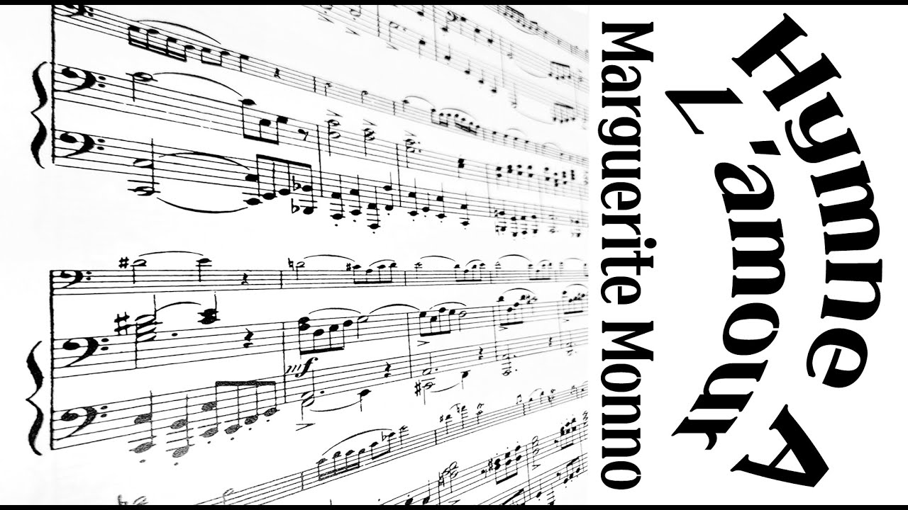 사랑의 찬가 첼로 /Hymne A L'amour  Cello and Piano (full score)