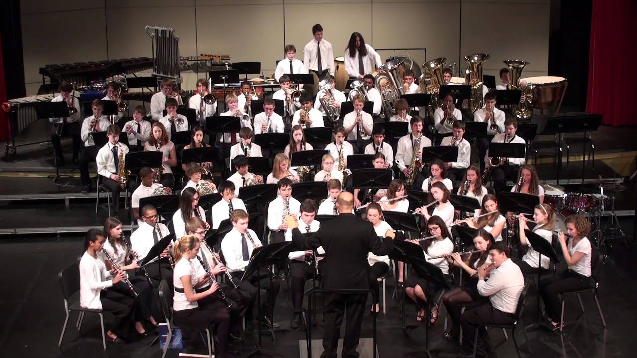Shaker Heights HS Symphonic Band- Carrollton March- 12/17/2013
