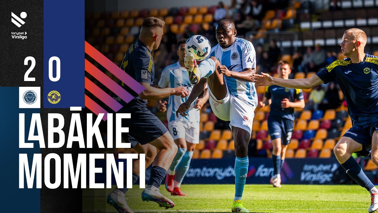 19. kārta: Riga FC 2:0 SK Super Nova (Labākie momenti)