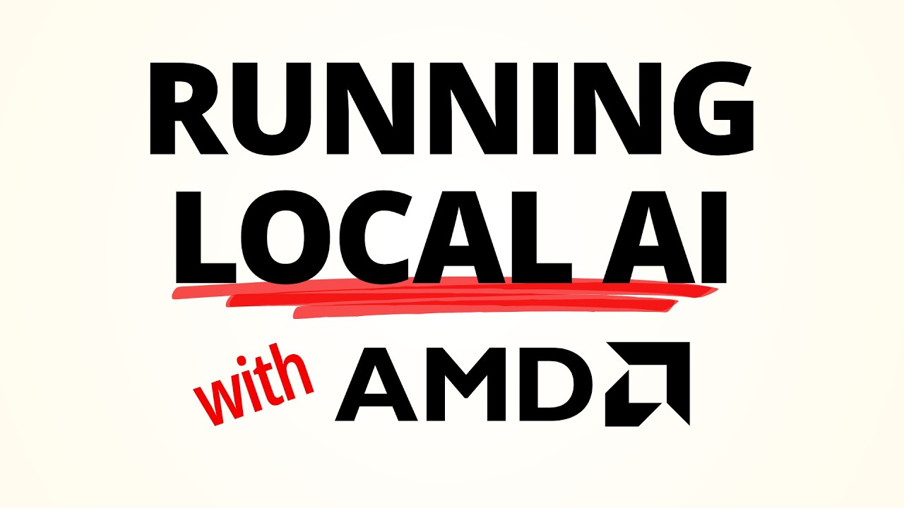 Запуск локального ИИ на базе AMD