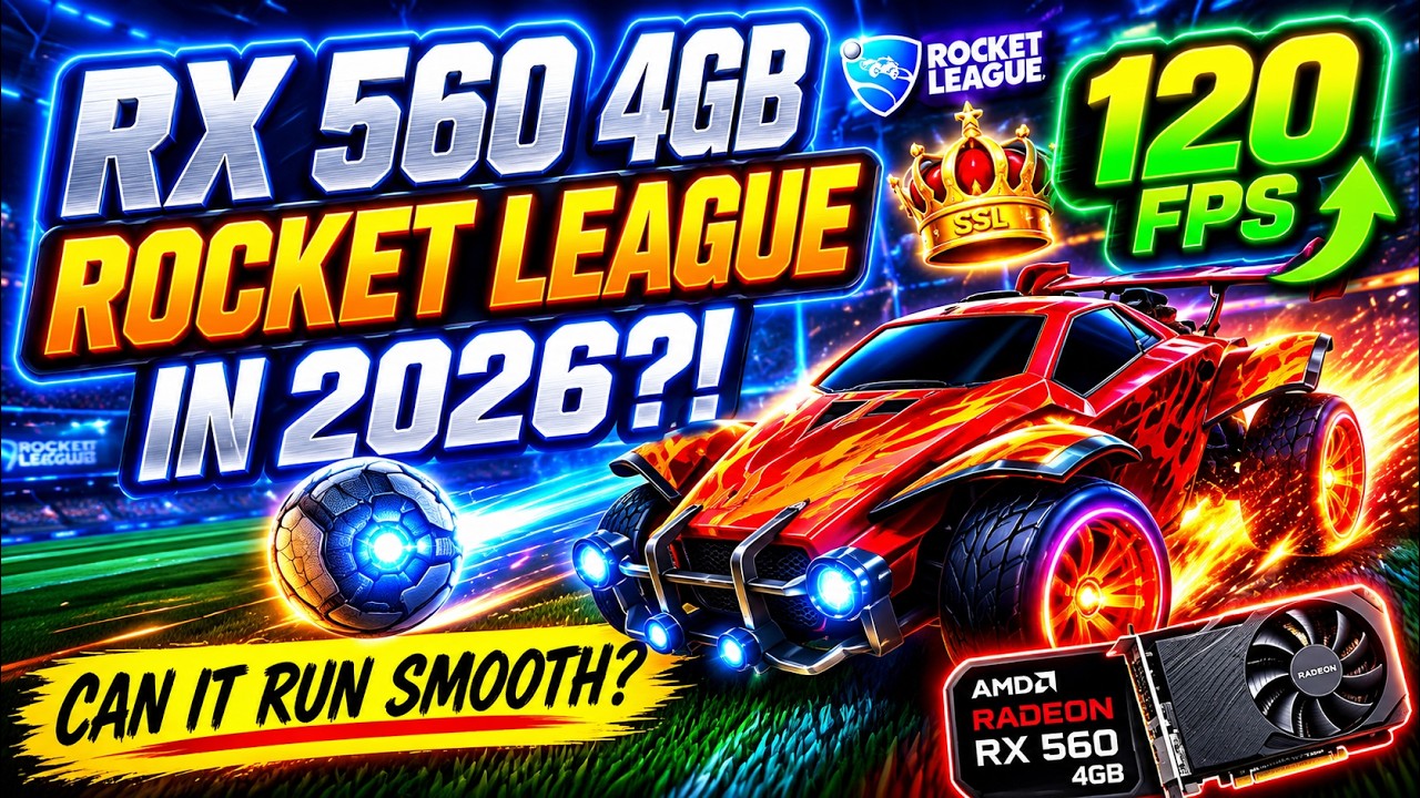 Can the RX 560 Run Rocket League in 2026? (FPS Test)