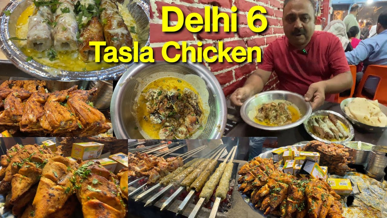 Famous Tasla Chicken/Butter Chicken Fry/Gravy Seekh Kabab/Delhi6 /Chicken Kabab/Trip4food