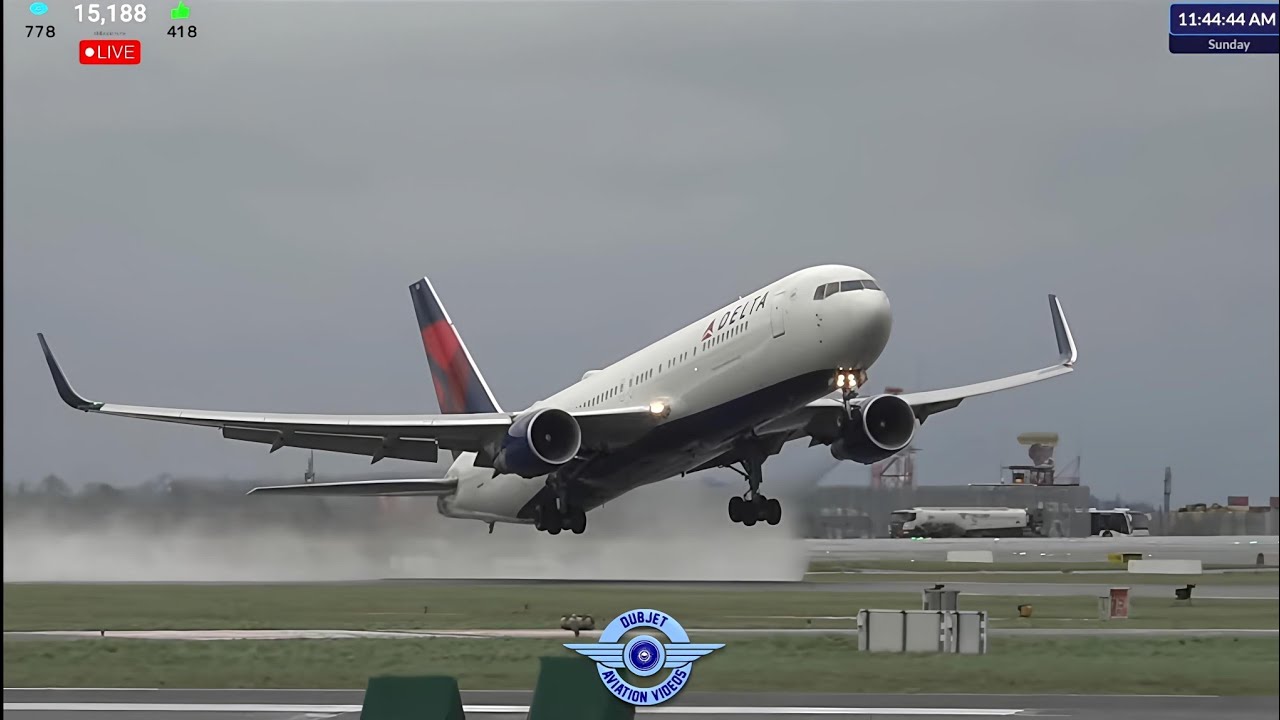 Runway 16 Crosswind Landings - Dublin Airport LIVE Plane Spotting Ireland ✈️ 23/02/2025