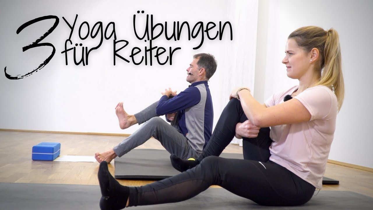 Yoga für Reiter🧘🏼‍♀️ | 3 tolle Übungen für einen besseren Sitz 🏋🏼‍♀️🐴