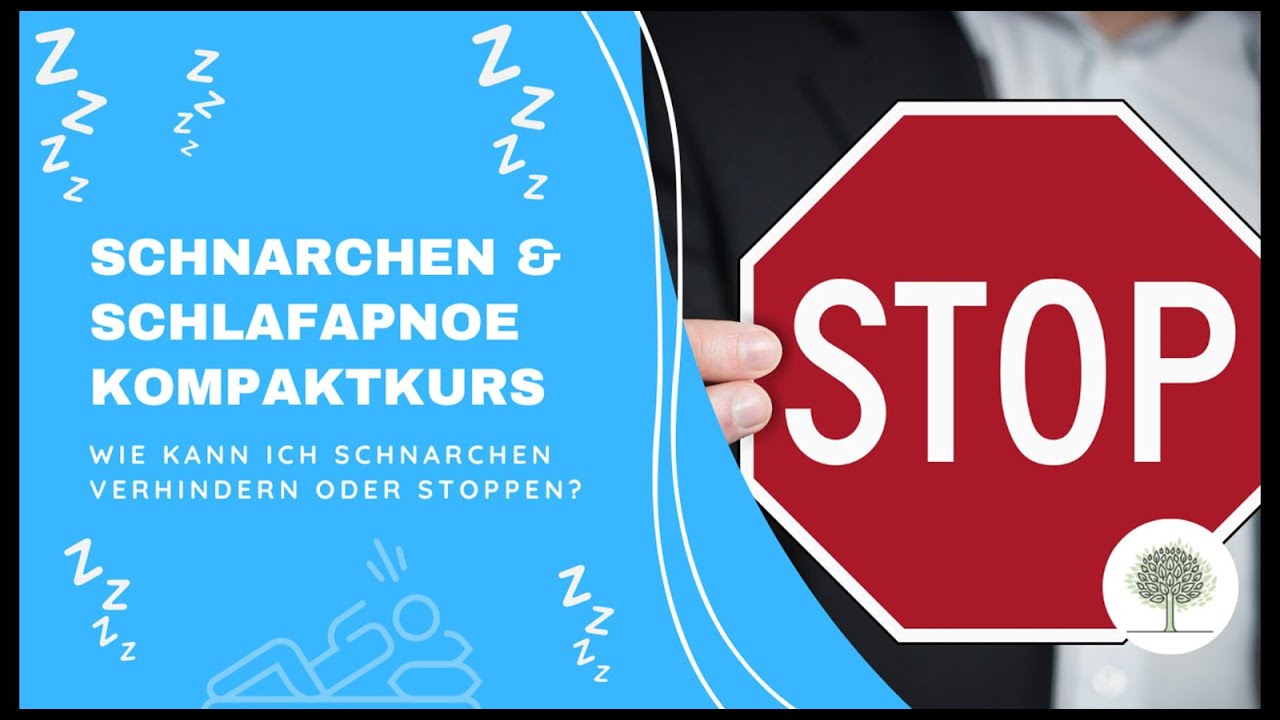 Wie kann ich Schnarchen verhindern oder stoppen?