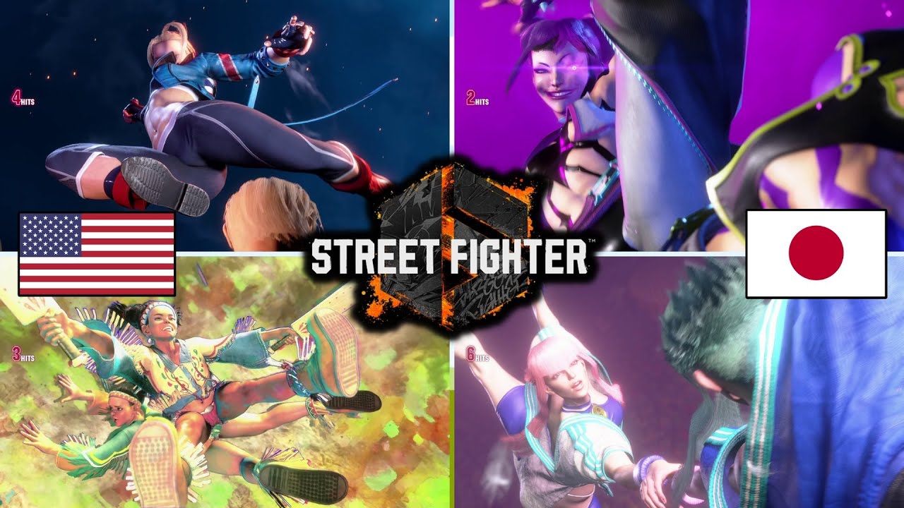 Street Fighter 6: All Critical Arts / английская и японская озвучка / Без HUD / 4K 60 FPS