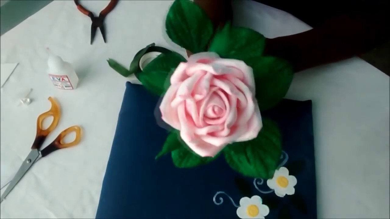 Como fazer rosa conjugada sem Frisadores- montagem