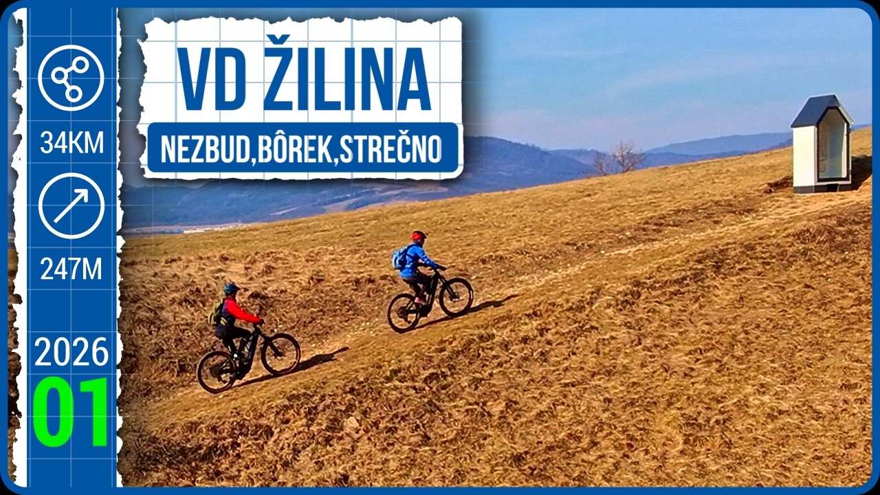 Užiť si slniečko. Pozrieť (ne)dokončenú cyklotrasu v Nezbude. Brdky okolo Strečna a polietať dronom.