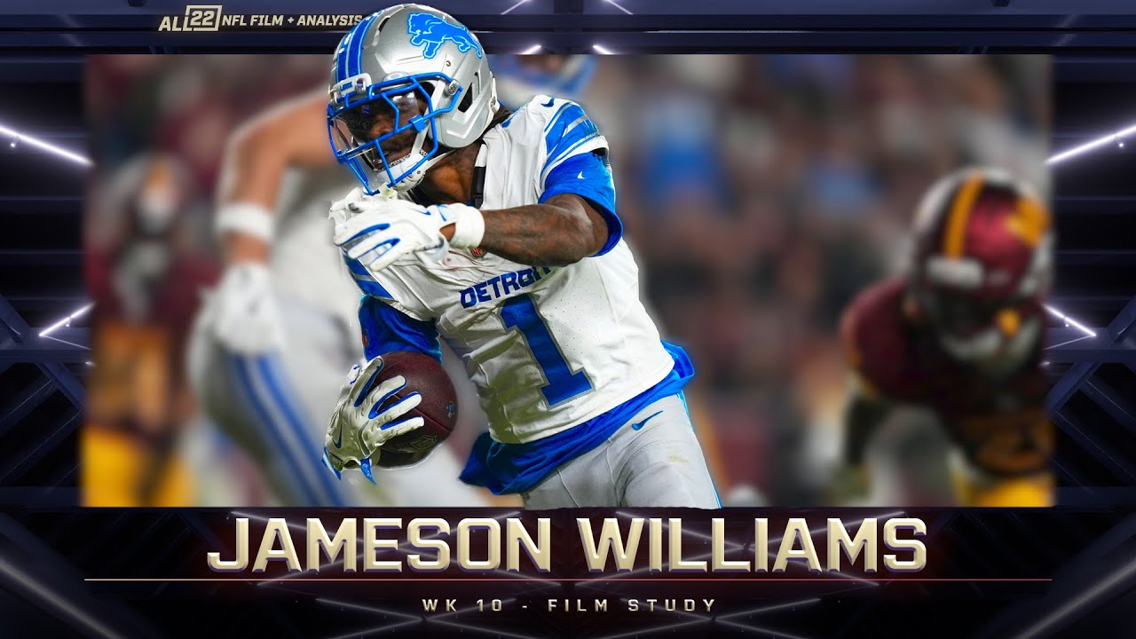 HAS DAN CAMPBELL UNLOCKED JAMESON WILLIAMS' TRUE POTENTIAL? LIONS OFFENSE FILM STUDY #lions