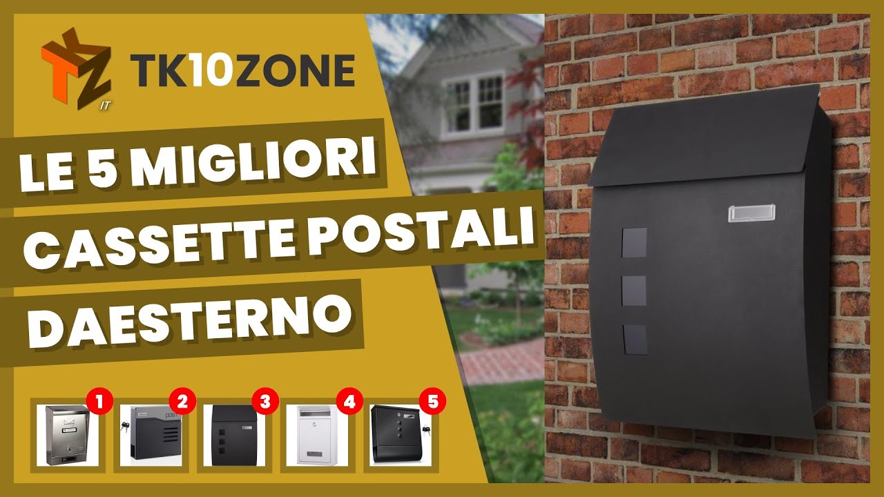 Le 5 migliori cassette postali per esterno