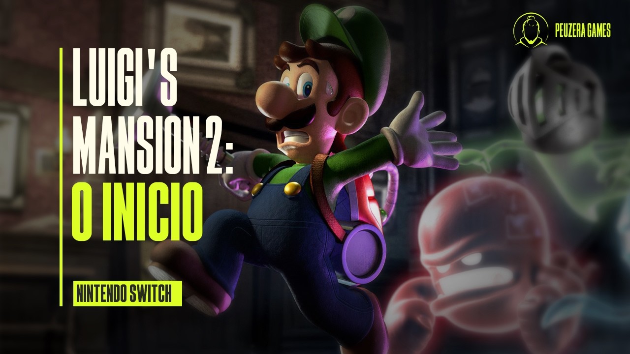 Luigi’s Mansion 2 | Começando a aventura 👻 (ao vivo)