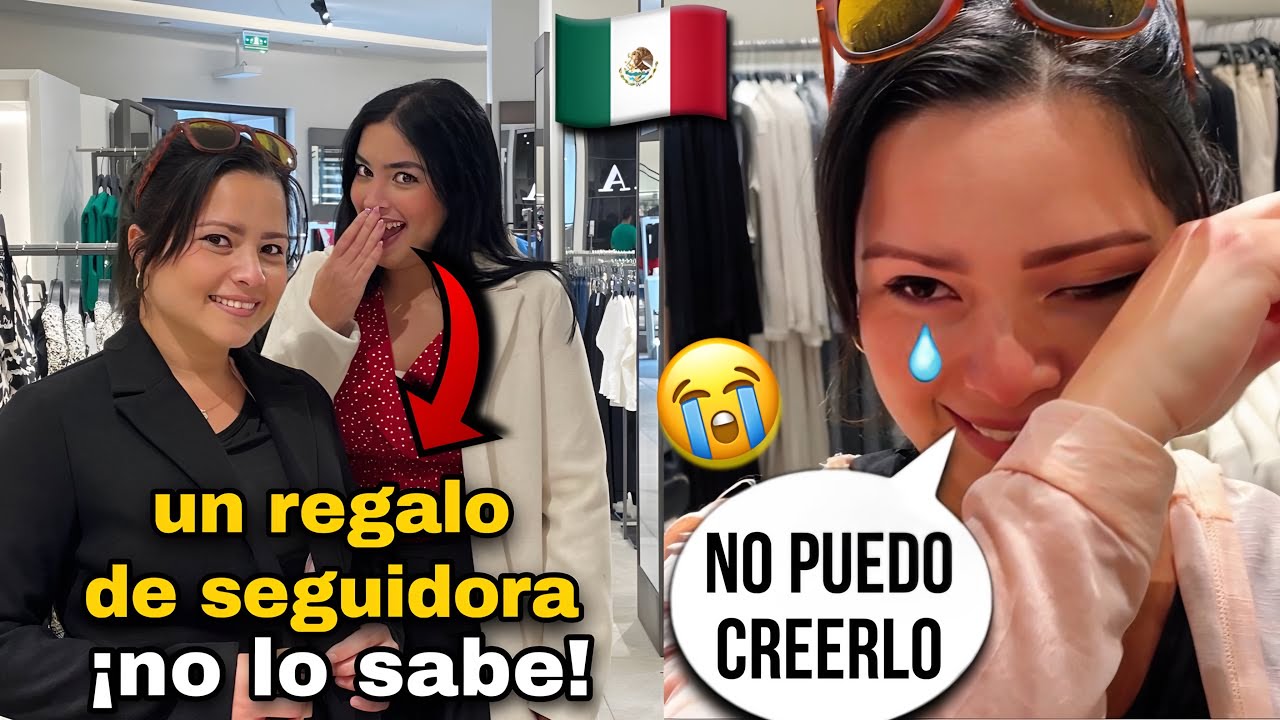 🇲🇽 Una seguidora le hace REGALO SORPRESA A MI CUÑADA | Así reaccionó