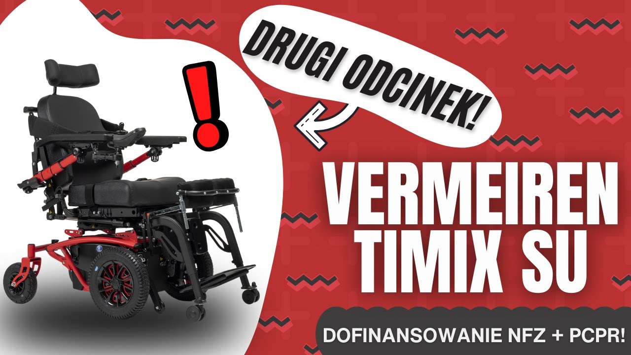 JAK UZYSKAĆ WÓZEK INWALIDZKI ELEKTRYCZNY ZA DARMO? VERMEIREN TIMIX SU! #nfz #allmed #sklepallmed
