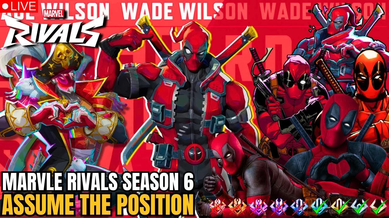 🔴[LIVE NOW] TRYING TO HIT GRANDMASTER BEFORE SEASON 6.5 OF MARVEL RIVALS DROPS🙏🏾👀