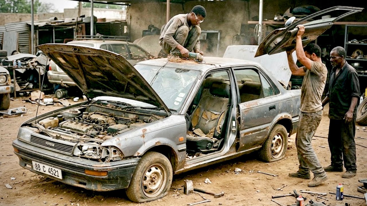 From Abandoned to Brand New / 1988 Toyota Corolla Full Restoration 