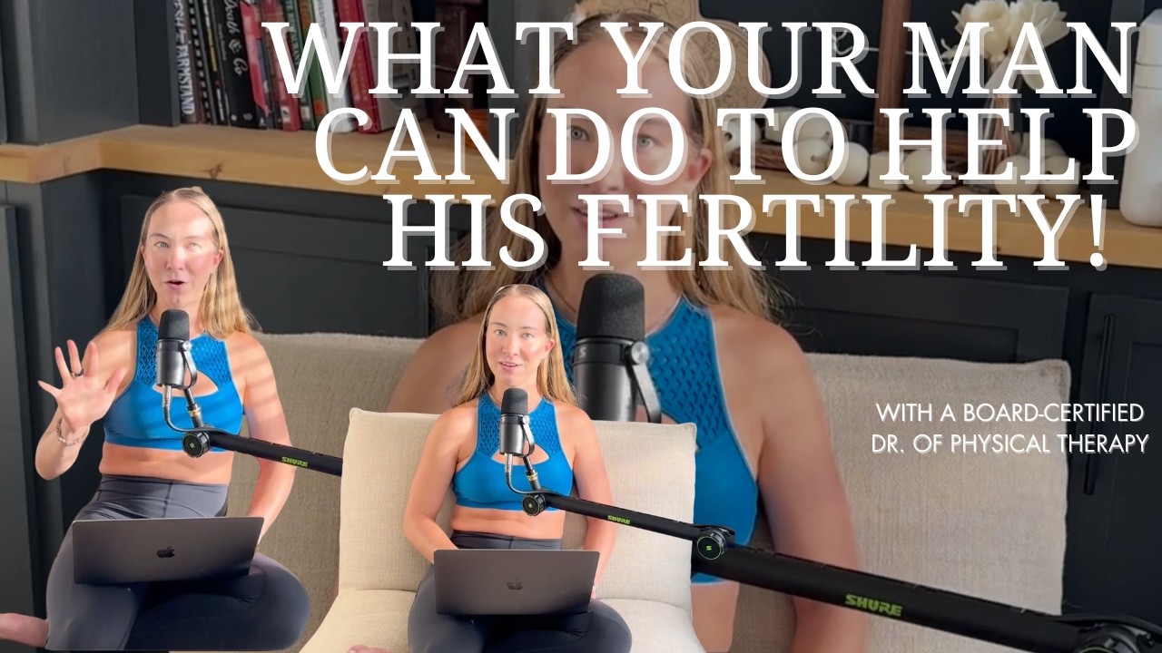How Men's Health Affects Pregnancy! & what your man can do to help his fertility!