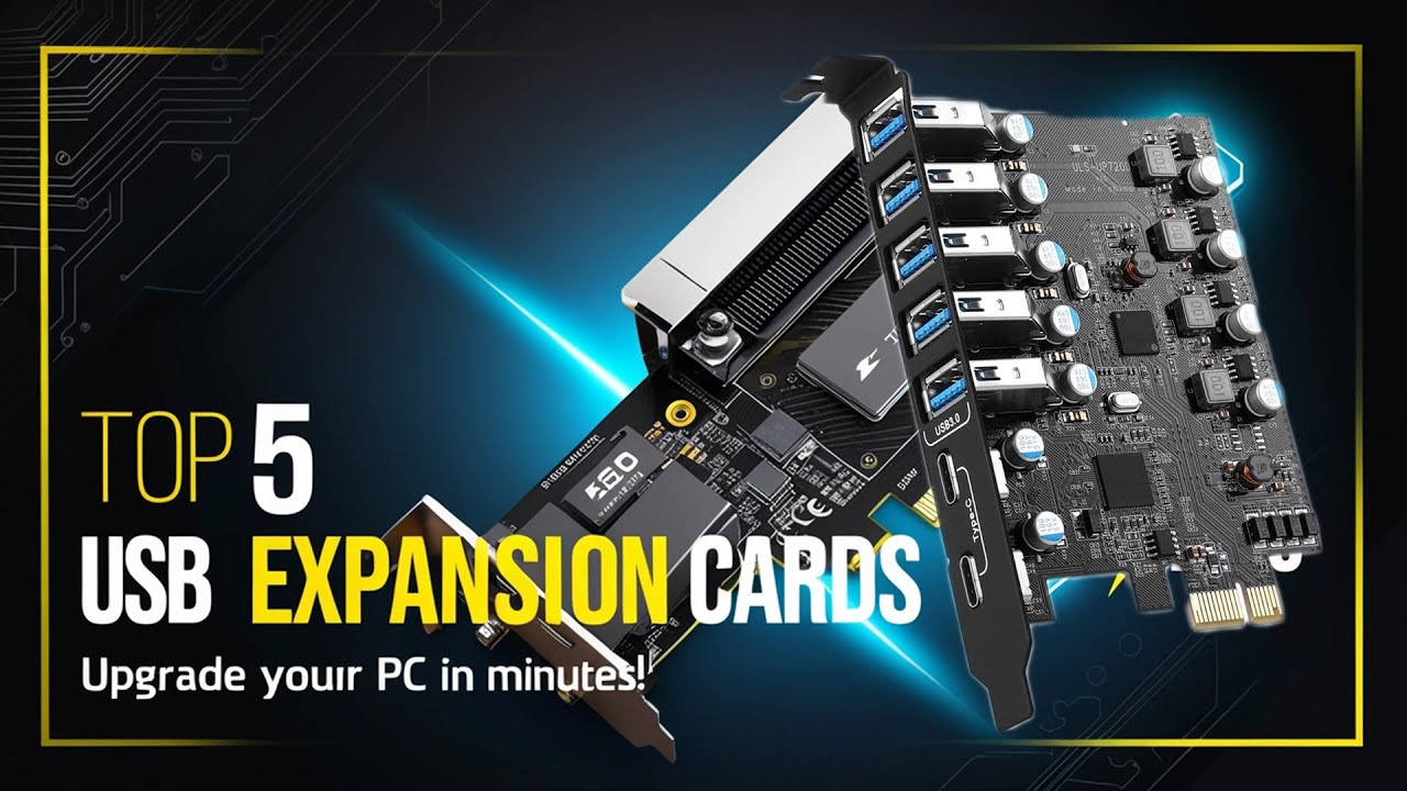 ⚡ Top 5 Best PCIe USB Expansion Cards 2025 | Upgrade Your PC with More USB Ports!
