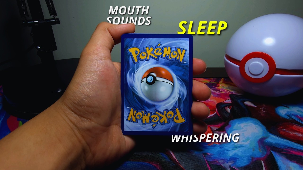 Card Reading Pokemon Cards of Ascended Heroes - ASMR